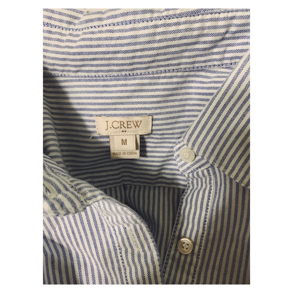 J Crew Cotton Button Down Longsleeve - Picture 5 of 5